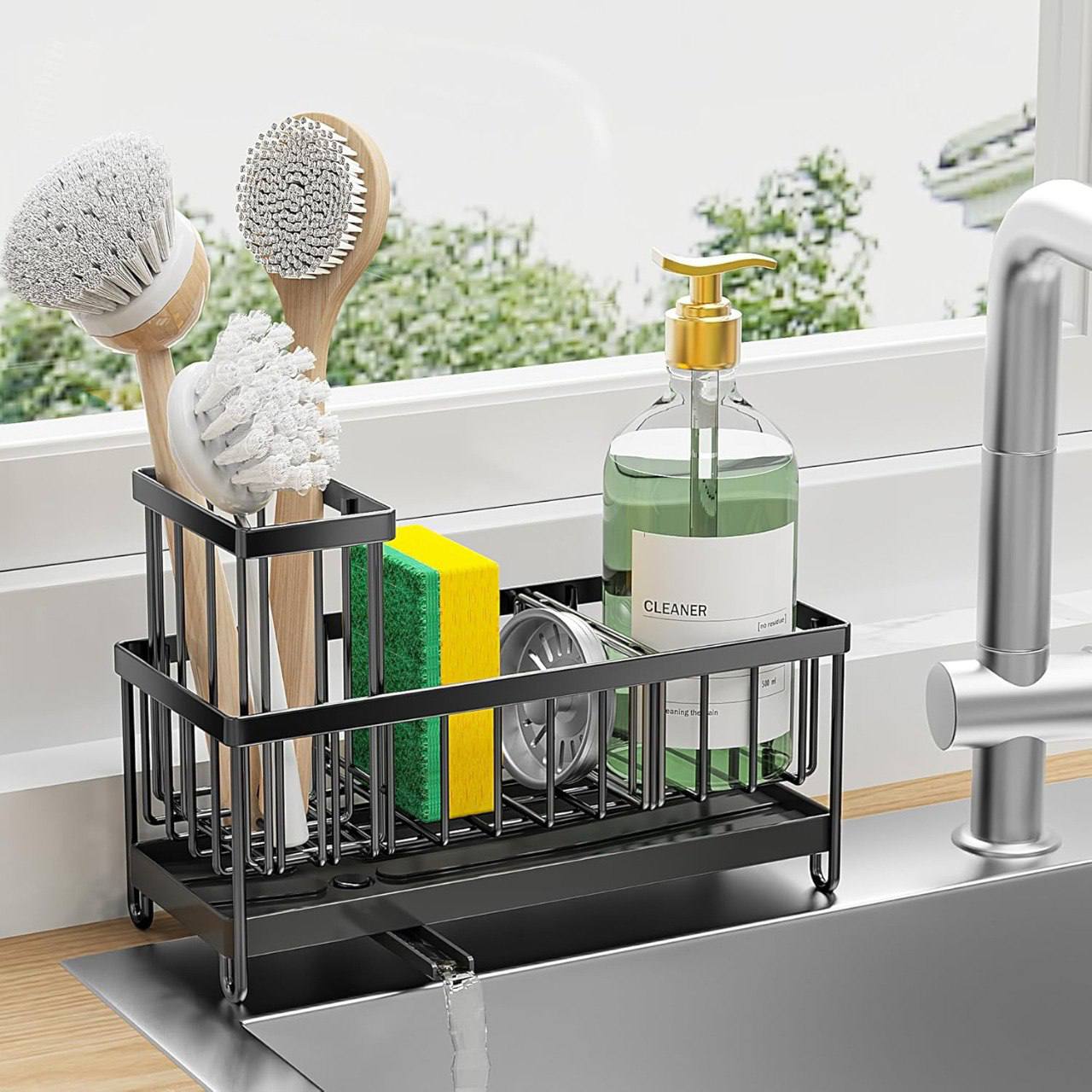Metal Sink Draining Rack Big