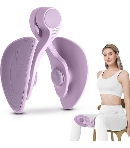 Thigh Master & Pelvic Floor Trainer – Hip & Pelvis Exercise Equipment for Inner Thigh, Glutes, Legs – Home & Gym Fitness Tool for Men & Women